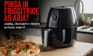 Pinsa-Teig in der Heißluftfritteuse? Lecker, knusprig und schnell zubereitet.